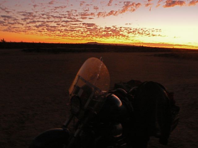 Traversata delle tre Americhe in moto - Santa Monica