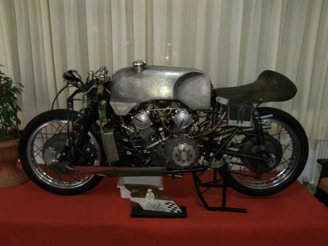 Moto Guzzi V8 al Uinterparty 2018