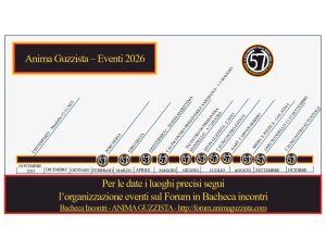 Calendario incontri 2026